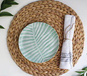 Edina - Color Me Mine Quiet Nature Plate