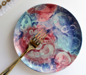 Edina - Color Me Mine Random Round Plate