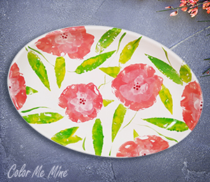 Edina - Color Me Mine Floral Paper Stamping