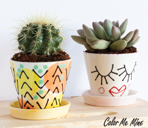 Edina - Color Me Mine Cute Planters