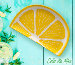 Edina - Color Me Mine Lemon Wedge