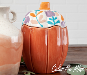 Edina - Color Me Mine Tall Pumpkin Box