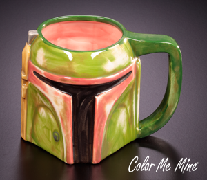Edina - Color Me Mine Boba Fett Mug