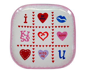 Edina - Color Me Mine Valentine's Tic Tac Toe