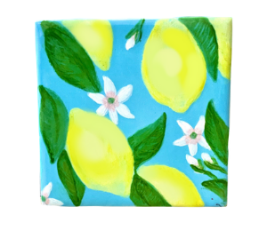 Edina - Color Me Mine Lemon Square Tile