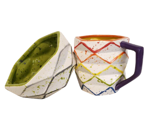 Edina - Color Me Mine Rainbow Prism Mug