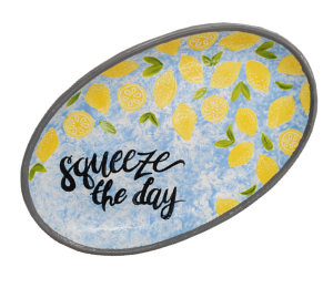 Edina - Color Me Mine Lemon Platter