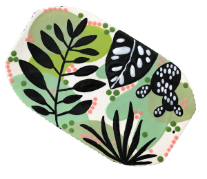 Edina - Color Me Mine Leaf Charcuterie Board