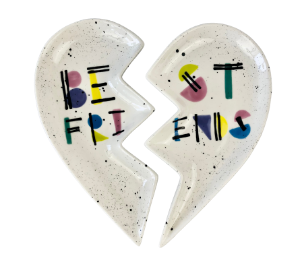 Edina - Color Me Mine Best Friends Plate Set