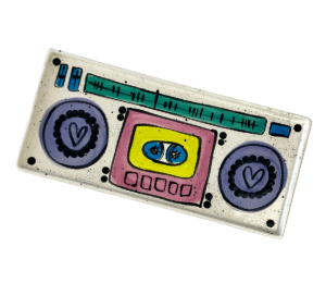 Edina - Color Me Mine Boombox Tray