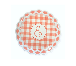 Edina - Color Me Mine Gingham Monogram