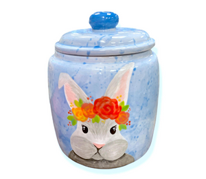 Edina - Color Me Mine Watercolor Bunny Jar