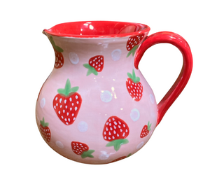 Edina - Color Me Mine Strawberry Pitcher