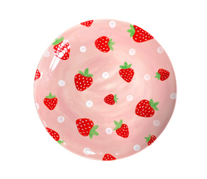 Edina - Color Me Mine Strawberry Plate