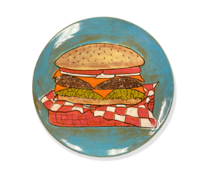 Edina - Color Me Mine Hamburger Plate