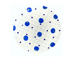 Edina - Color Me Mine Blueberry Plate