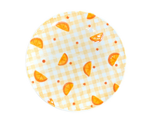 Edina - Color Me Mine Oranges Plate