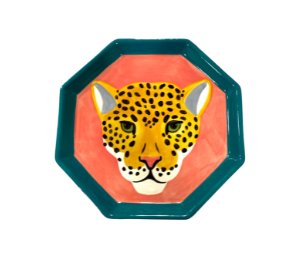 Edina - Color Me Mine Jaguar Octagon Plate