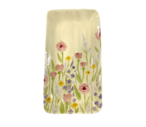 Edina - Color Me Mine Fall Floral Platter