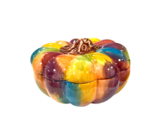 Edina - Color Me Mine Watercolor Pumpkin