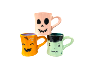 Edina - Color Me Mine Halloween Mini Mugs