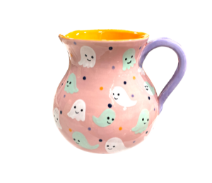 Edina - Color Me Mine Cute Ghost Pitcher