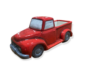 Edina - Color Me Mine Antiqued Red Truck