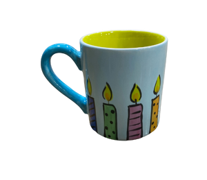 Edina - Color Me Mine Bright Menorah Mug