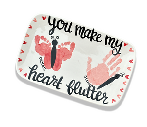 Edina - Color Me Mine Heart Flutter Print