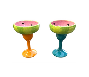 Edina - Color Me Mine Margarita Glasses