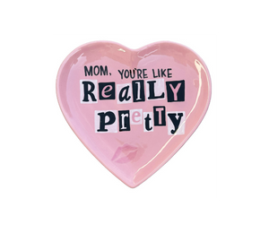 Edina - Color Me Mine Pretty Heart Plate