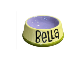 Edina - Color Me Mine Pet Dish
