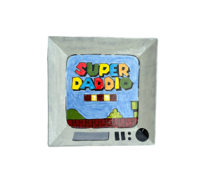 Edina - Color Me Mine Super Daddio Plate