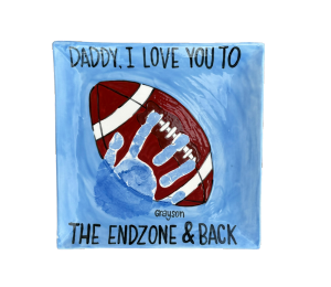 Edina - Color Me Mine Handprint Football