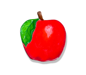 Edina - Color Me Mine Apple Plate