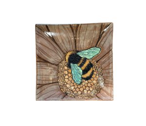 Edina - Color Me Mine Happy Bee Plate