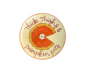 Edina - Color Me Mine Pumpkin Pie Plate