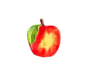 Edina - Color Me Mine Fall Apple Plate