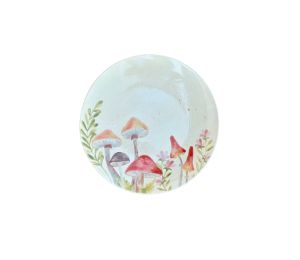 Edina - Color Me Mine Mushrooms Plate