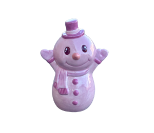 Edina - Color Me Mine Pink-Mas Snowman