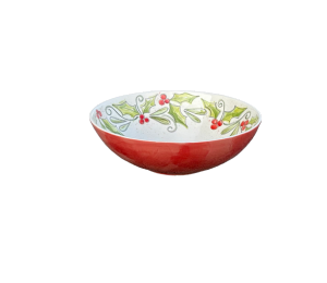 Edina - Color Me Mine Holly Bowl