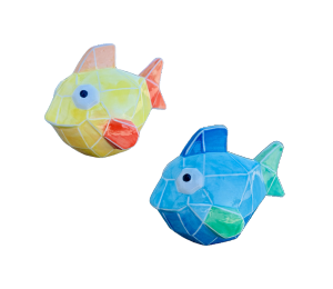 Edina - Color Me Mine Faceted Fish