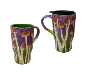 Edina - Color Me Mine Mushroom Mugs