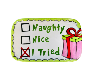 Edina - Color Me Mine Grumpy I Tried Plate