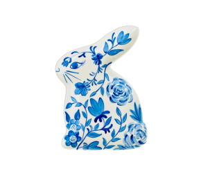 Edina - Color Me Mine Chinoiserie Bunny Plate
