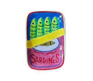 Edina - Color Me Mine Open Sardines App Plate